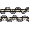 Polyester Lace Trim for Curtain OCOR-K007-10A-02-3