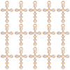 SUNNYCLUE 30Pcs Alloy Rhinestone Pendants FIND-SC0005-65-1