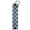 PU Leather Rectangle with Evil Eye Keychain PW-WG8C289-09-1