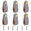 Leather Handle LS-DIY-WH0182-19E-1