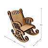 Unfinished Wooden Chair WOCR-PW0002-29A-1