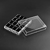 Cuboid Organic Glass Ring Display Boxes LS-RDIS-N015-03-3