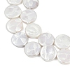 Electroplate Porcelain Imitation Pearl Beads Strands BSHE-Z009-02A-4