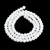 Opaque Glass Beads Stands EGLA-A035-P4mm-B01-2
