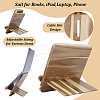 1 Set Wooden Slant Back Cookbook Holder ODIS-PB0001-01-2