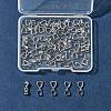 50Pcs Brass Ice Pick Pinch Bails IFIN-FS0001-47B-6
