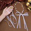 2Pcs Plastic Bead Snow Boot Decoration FIND-GF0009-08A-3