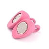 Alloy Magnetic Clasps with Loops PALLOY-P223-B01-02-3