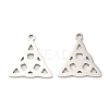 316L Surgical Stainless Steel Pendants STAS-F297-23P-1