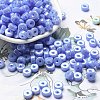 Opaque Colours Luster Glass Seed Beads X-SEED-E001-P3x6mm-A05-1
