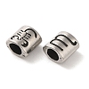 Oval with Constellation 304 Stainless Steel Beads STAS-E215-05AS-10-2
