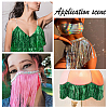 Polyester Fringe Trimmings OCOR-WH0086-09D-7