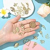 10Pcs 10 Styles Rack Plating Alloy Pendants FIND-YW0010-47-3