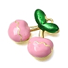Brass Enamel Pendants KK-K427-14B-02-2