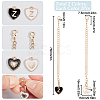 2 Sets Alloy Enamel Cup Pendant Decorations HJEW-SC0001-56Z-2