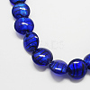 Handmade Silver Foil Glass Beads LS-X-FOIL-R055-8-2