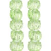 Electroplate Baking Paint Transparent Glass Beads Strands GL-CBA17FF-02H-2