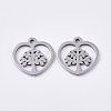 Non-Tarnish 201 Stainless Steel Charms STAS-T050-021P-1