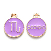 Alloy Enamel Pendants LS-X-ENAM-S124-01A-01L-1
