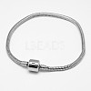 Tarnish Resistant 304 Stainless Steel European Style Bracelets for Jewelry Making X-PPJ-F002-03B-1