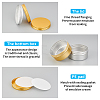 Round Aluminium Tin Cans CON-PH0001-96-6