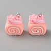 Opaque Resin Pendants RESI-CJC0028-05P-01-2
