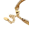Stainless Steel Link &Herringbone Chains Three Layers Necklaces NJEW-D054-02G-4