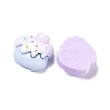 Opaque Cute Resin Decoden Cabochons RESI-B024-01G-2