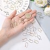 304 Stainless Steel Earring Hooks STAS-PH0019-05-3