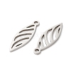 Non-Tarnish 201 Stainless Steel Pendants STAS-I199-A07-P-3