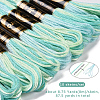 10 Skeins 6-Ply Polyester Embroidery Floss OCOR-CY0004-38E-2