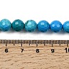 Natural Magnesite Beads Strands G-P598-E-8mm-02-5