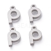 Tarnish Resistant 304 Stainless Steel Pendants STAS-A045-08P-1