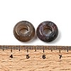 Natural Indian Agate European Large Hole Beads G-Q442-02-3