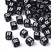 Opaque Acrylic Beads SACR-N002-01R-1