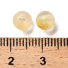 Frosted Transparent Acrylic Beads X1-OACR-F013-12I-3