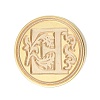 DIY Letter Scrapbook Brass Wax Seal Stamps and Wood Handle Sets AJEW-PH0010-E-2