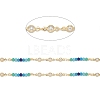 Handmade CCB Plastic Imitation Pearl Beaded Chains CHC-K011-30G-2