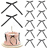 80Pcs Bowknot Polyester Ornament Accessories FIND-SC0020-89B-1