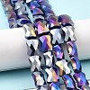 AB Color Plate Glass Beads Strands EGLA-P051-06A-B02-2