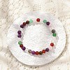 Natural Mixed Wealth Stone Beaded Stretch Bracelets BJEW-D446-B-39-4