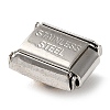 Rectangle 304 Stainless Steel Rhinestone Connector Charms STAS-Q250-02P-02-3
