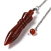Mixed Natural Gemstone Pointed Dowsing Pendulums G-F758-F-P-3