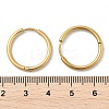 304 Stainless Steel Huggie Hoop Earrings EJEW-G272-02-16mm-G-4