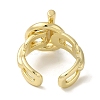Brass Open Cuff Rings RJEW-Q778-44G-3