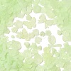 Frosted Transparent Acrylic Beads OACR-U006-03E-1