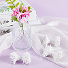 Gypsum with Cotton Cord Artificial Flower Core DIY-WH20007-36A-09-3