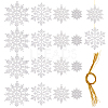 Plastic Pendant Decorations HJEW-SC0001-73B-1