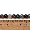 Natural Multicolor Tourmaline Round Bead Strands G-F269-05-6mm-4