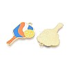 Alloy Enamel Sports Pendants ENAM-T022-66G-2